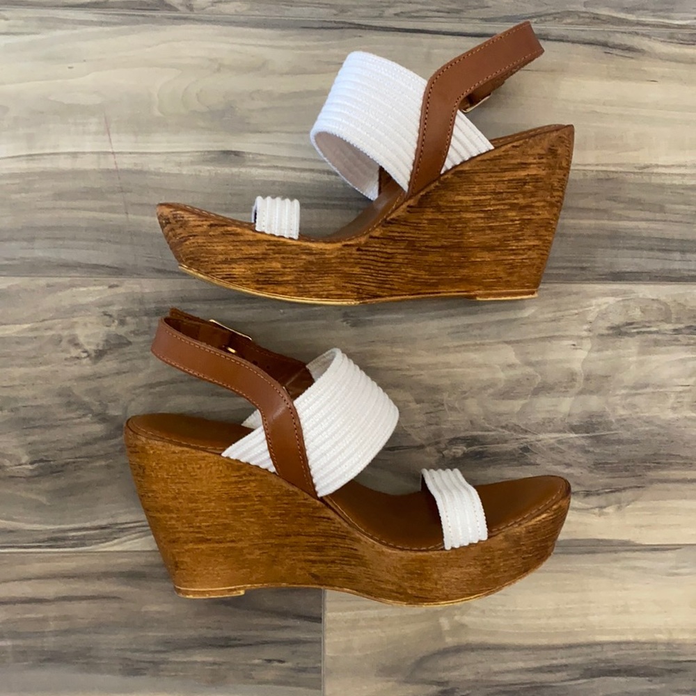 Italian Shoemakers Wedge Sandal Size 8